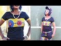 How to sew T-Sirt with African Print-Ankara style 2018