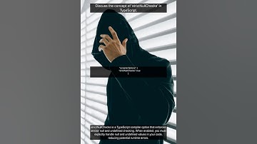 StrictNullCheck Typescript Interviewer Favourite Q&A #typescript #js #concept #script