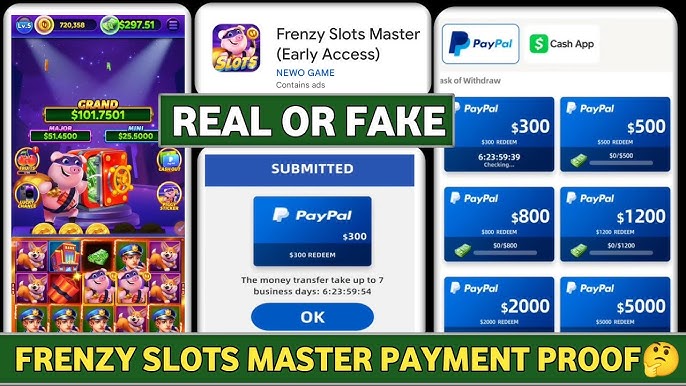 Jogo Frenzy Slots Master Paga Mesmo