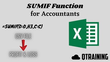 How to use SUMIF Function for Accountants