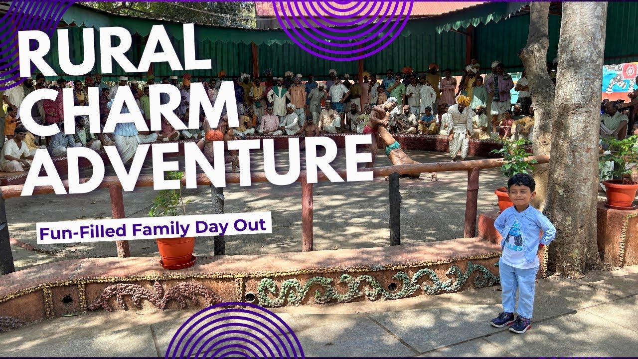 Exploring Rangoli Gardens: A Village Adventure in Bangalore!
