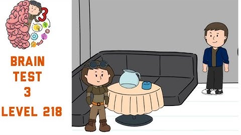 Brain Test 3 Level 218 Alyx needs a cold drink after that game Walkthrough