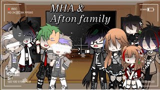 《izuku’s classmates and Afton family react to izuku afton》 My AU