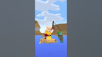 HELP Herobrine Win Boat Rowing Challenge (Imagine Dragons - Bones) #minecraft #shorts #herobrine