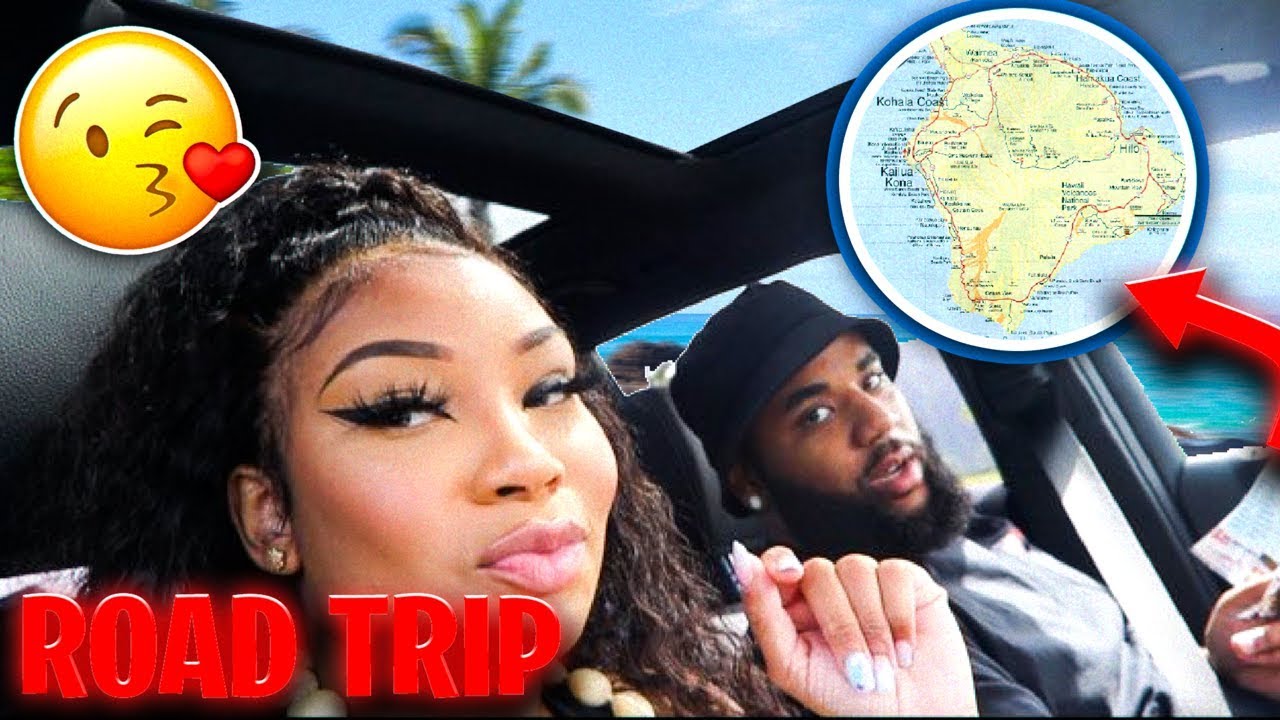 TOOK A ROAD TRIP ACROSS HAWAII USING A REAL MAP!!