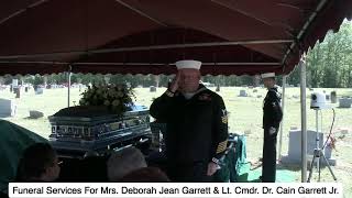 Graveside Funeral Services For Deborah & Cain Garrett Jr.