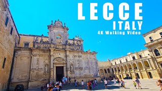 Lecce, Italy 4K UHD Walking Video