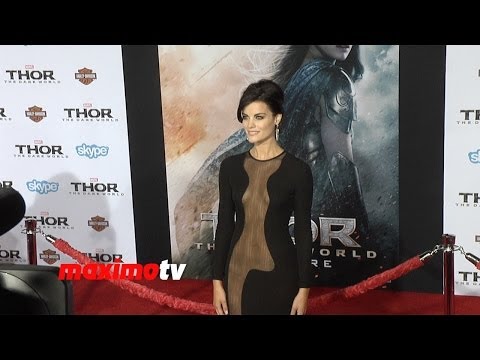 Jaimie Alexander MOST Revealing Dress "Thor: The Dark World" Los Angeles Premiere - SIF