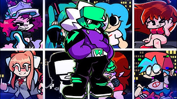 Headache But Every Turn a Different Character Sings 🎶 (FNF But Everyone Sings It)