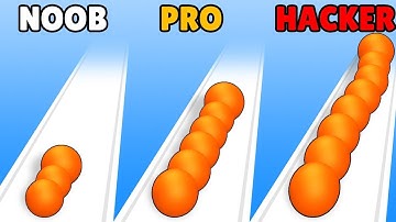 NOOB vs PRO vs HACKER - Snake Run Slide !! Gameplay Walkthrough (Android,iOS)