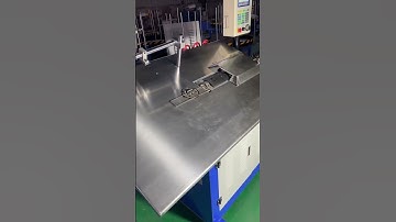 cnc 2D wire bending machine working video