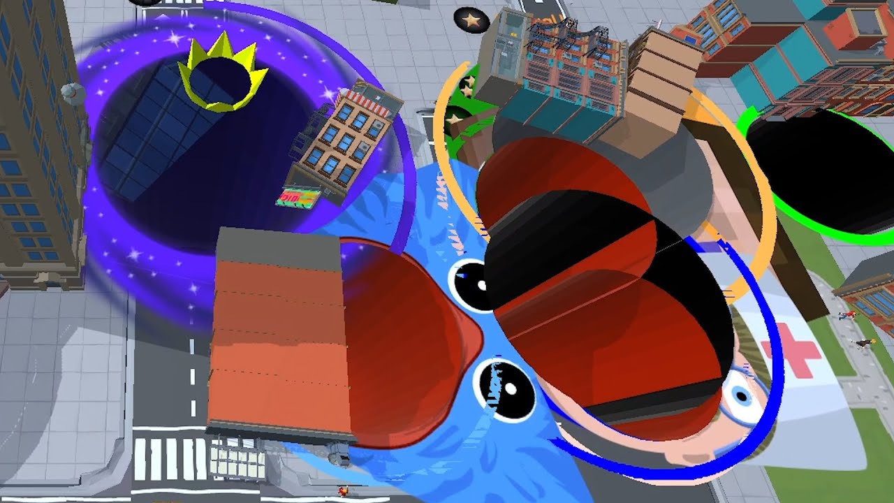 Hole.io Map Control: 100.00% - Big Hole WORLD RECORD - YouTube