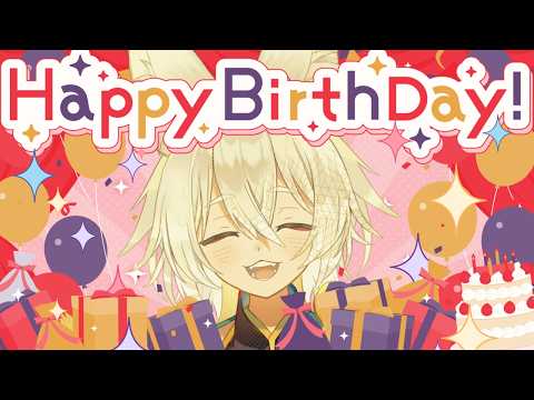 【#お誕生日配信】お誕生日むかえたので、飲酒しながらお祝い🦊✨【 Vtuber/御先蔵馬】