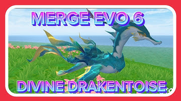 Utopia Origin | Merge Divine Drakentoise Evo 6 | How To Evo6 | Recipe🤩🤩