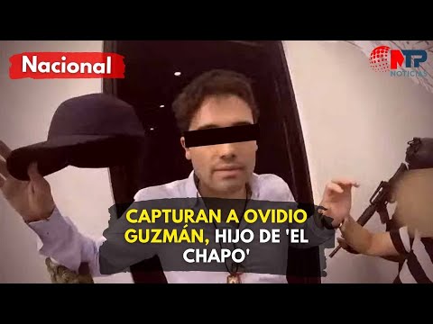 Capturan a Ovidio Guzmán, hijo de 'El Chapo'