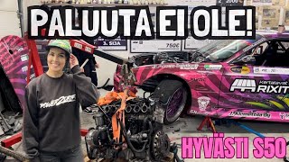 Melkein peruin koko homman! Mutta onko se Nascar V8? LS2? BMW S65?