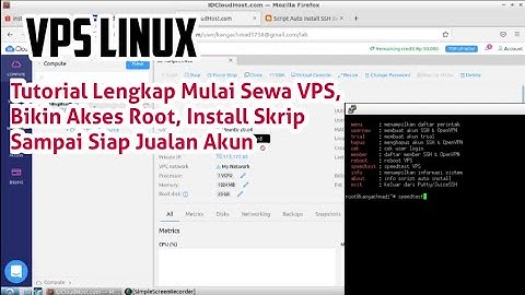 Cara Sewa VPS Sendiri Mulai Dari Awal Sampai Bisa Jualan SSH