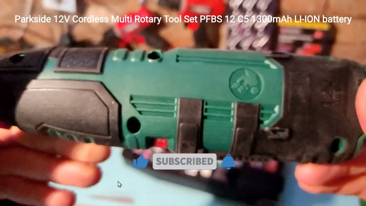 PFBS Set Multi Tool 1300mAh YouTube ) C5 Cordless 12V - battery Rotary LI-ION 12 UNBOXING Parkside (