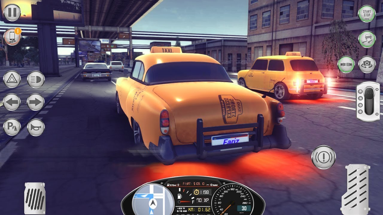 Amazing Taxi City 1976 V2 (by StrongUnion Games) Android Gameplay