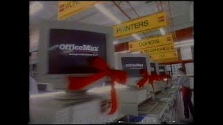 OfficeMax "Taking it to the Max" Desk and Case Commercial (1994)