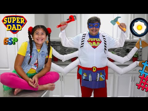 Daddy Is Super Papa | My Super Hero, Daddy!