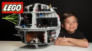7 Year Old Builds Lego Death Star In 3 Minutes Time Lapse Build Of Lego Star Wars Set 10188 Youtube