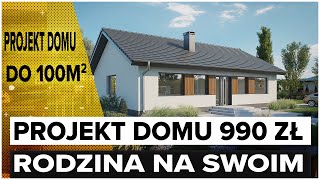 ILE KOSZTUJE BUDOWA MAŁEGO DOMU DO 100M2 ??? OGLĄDAMY NASZ DOM. TANI DOM 100 M2 #dom100m2