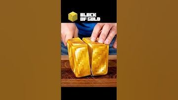 Cutting MINECRAFT Blocks ASMR #asmr #minecraft #ai #video #shorts