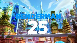 RenderMan 25 Feature Reel