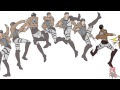 Attack on titan dance video