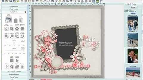 Selecting Embellishments through Transparent Pixels in MemoryMixer Software