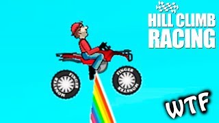 ПО РАДУГЕ на КВАДРОЦИКЛЕ HILL CLIMB RACING #14 челлендж ВИДЕО ПРО МАШИНЫ car games