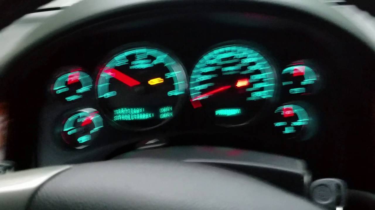 2012 chevy tahoe instrument cluster going crazy!! Has a mind of its own