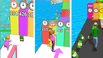 Run of life in Max Levels Gameplay iOS, Android New Update All Trailer Walkthrough Mobile Games