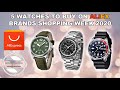 5 Watches To Buy on AliExpress BRANDS SHOPPING WEEK 2020 | SteelDive Burei Phylida Infantry