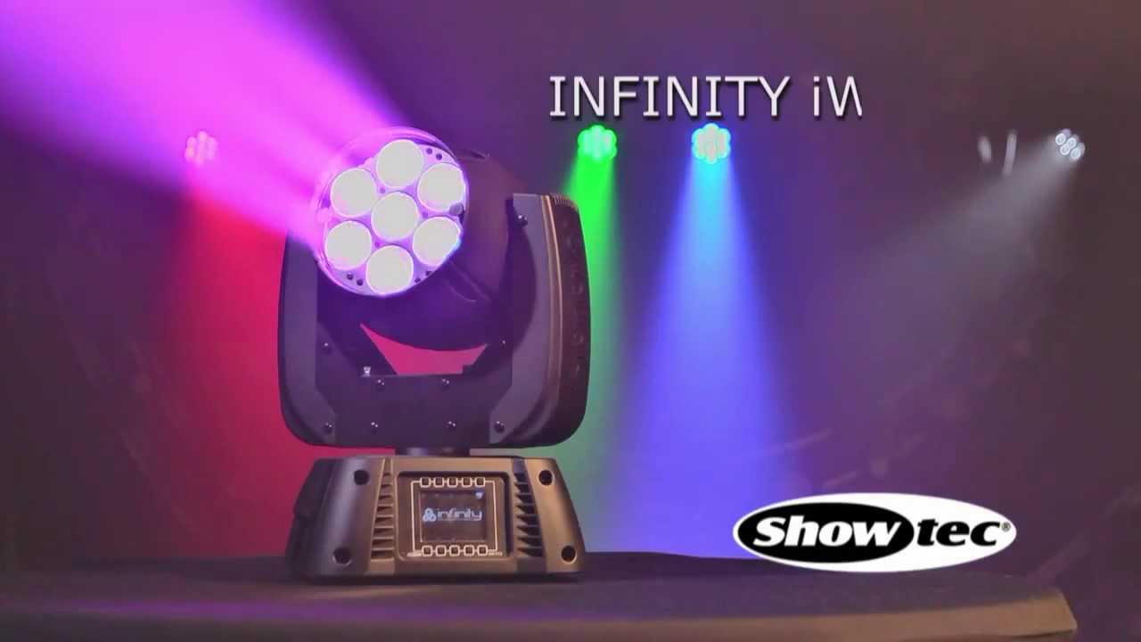 Showtec Infinity iW 715 RGBW Wash LED Moving-head