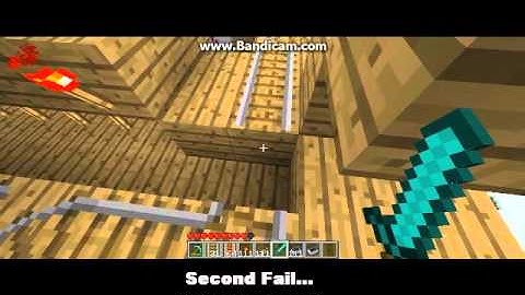 Minecraft---Full automatic minecart station part 1