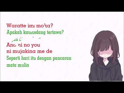 Aoi Teshima - Kokoro Wo Komete (Rom,Eng and Indo translation) Lyrics -  BiliBili