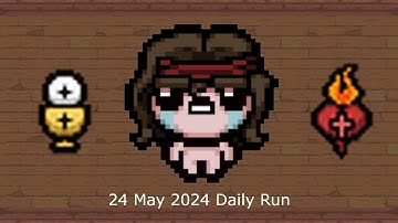 The Binding of Isaac Daily Run 24 May 2024
