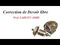 Lahcen amri  correction de devoir libre n1 partie iii