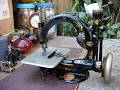 Old Vintage Antique Sewing Machine Wilcox Willcox & Gibbs For