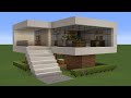 Minecraft - How to build a Modern House 78