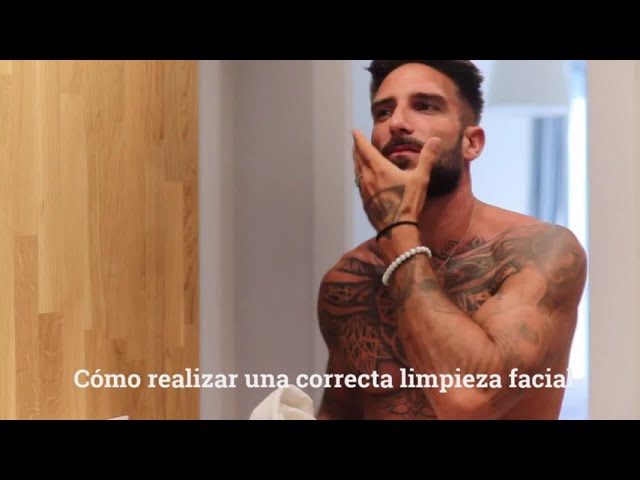 ◯ Rutina de limpieza facial para hombre