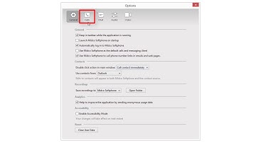 Configuring Options on Midco Softphone Desktop