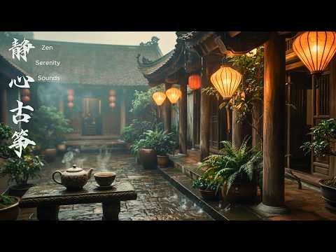 【雨夜禪意】中國古風療癒音樂｜古箏與琵琶空靈演奏｜助眠、放鬆、撫慰心靈 - Zen Sleep Music
