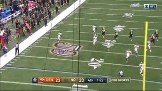 Justin Simmons blocks extra point, Will Parks returns for 2 pt conversion.