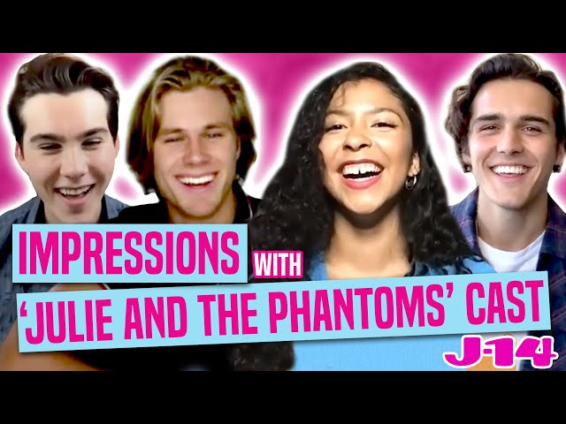 Julie and the Phantoms Netflix Cast Does Impressions class=