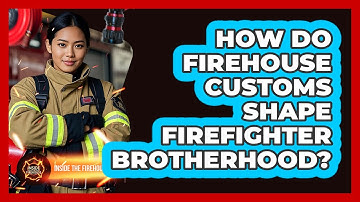 How Do Firehouse Customs Shape Firefighter Brotherhood? - Inside the Firehouse
