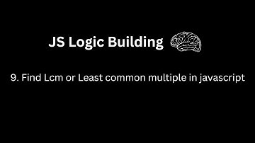 Find LCM in Javascript
