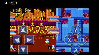 Dreamy gates zone (classic sonic simulator)